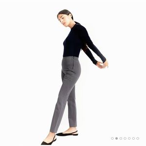 NWOT Everlane Side Zip Stretch Cotton Straight Leg Trouser Pant